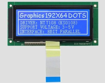 Modulo di visualizzazione LCD grafico di caratteri 192*64 130mm*65mm 5v/3.3v Modulo di visualizzazione dot matrix