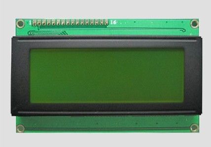 Carattere LCD 20 caratteri * 4 linee Modulo di visualizzazione Giallo Verde retroilluminazione Porta parallela 5v