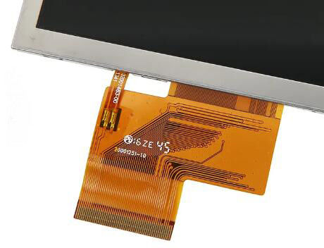 Il LCD a 4,3 pollici di AT043TN25 V.2 480x272 visualizza 40 la dimensione tenuta in mano del dispositivo di Pin WQVGA Pda